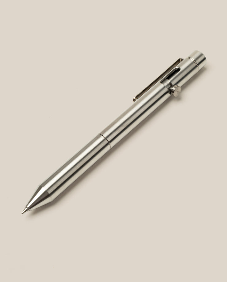 INVENTERY Bolt Action Pen (Stainless)