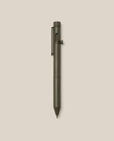 INVENTERY Bolt Action Pen (Olive Green)