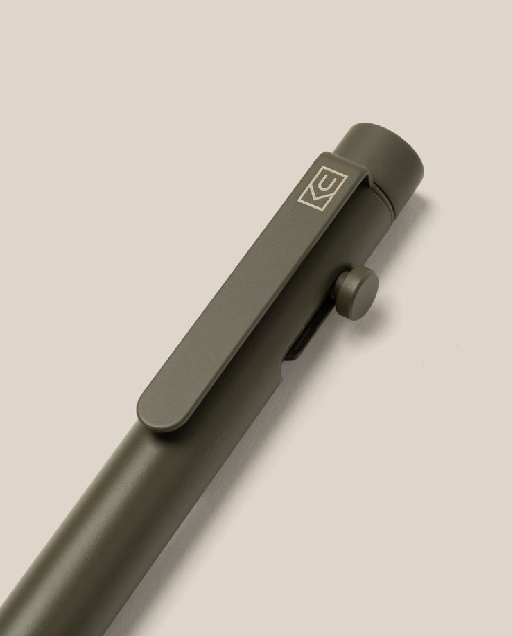 INVENTERY Bolt Action Pen (Olive Green)