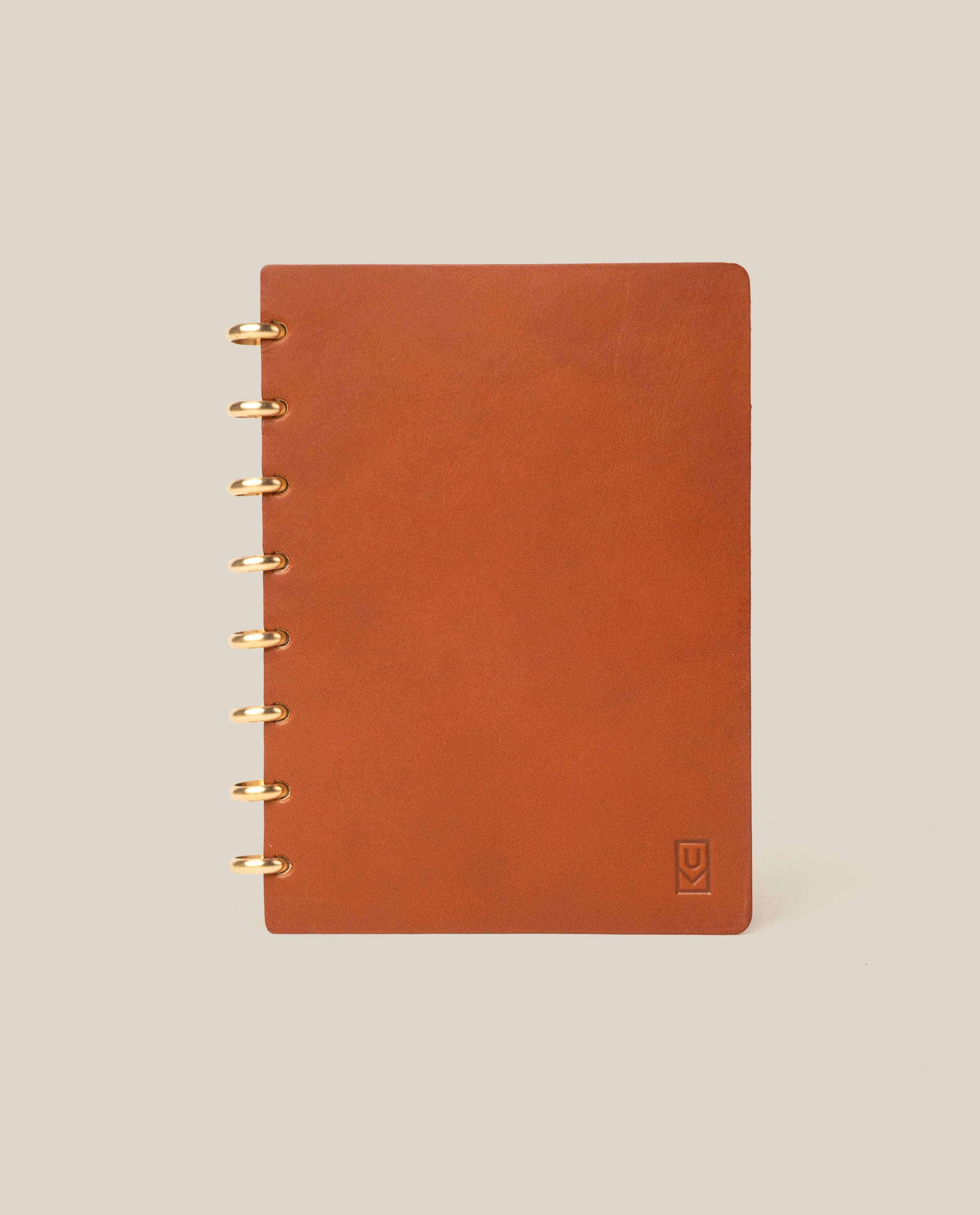 Discbound Heirloom Journal (Tan Leather - Standard 6