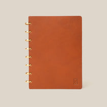 Discbound Heirloom Journal (Tan Leather - Standard 6