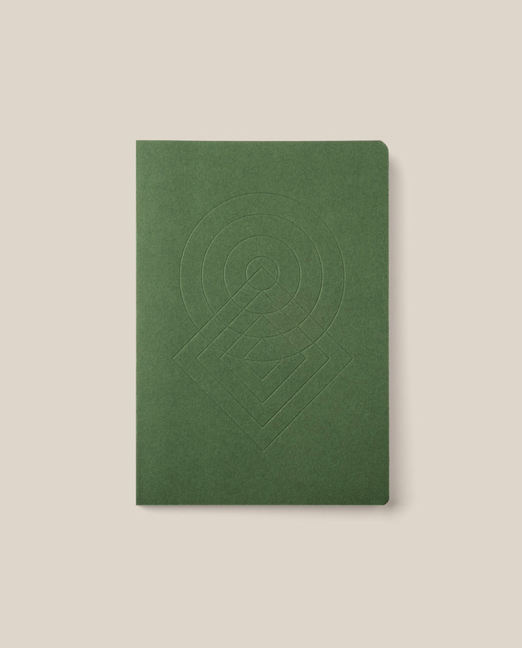 Layflat Notebook (Green)