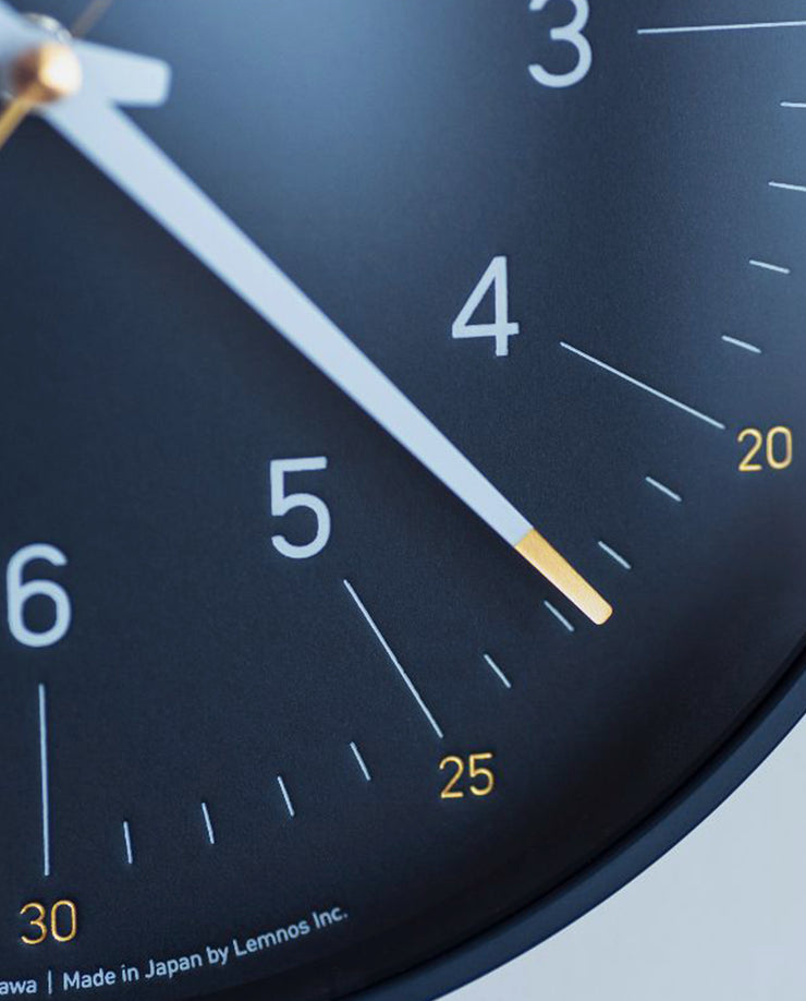 Lemnos Essent Wall Clock (Navy)