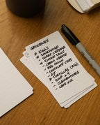 Analog - Lined Cards (12-Pack) Analog Ugmonk
