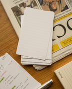 Analog - Lined Cards (12-Pack) Analog Ugmonk