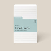 Analog Lined Cards - Small