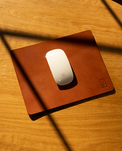 Ugmonk Leather Mousepad (Tan)