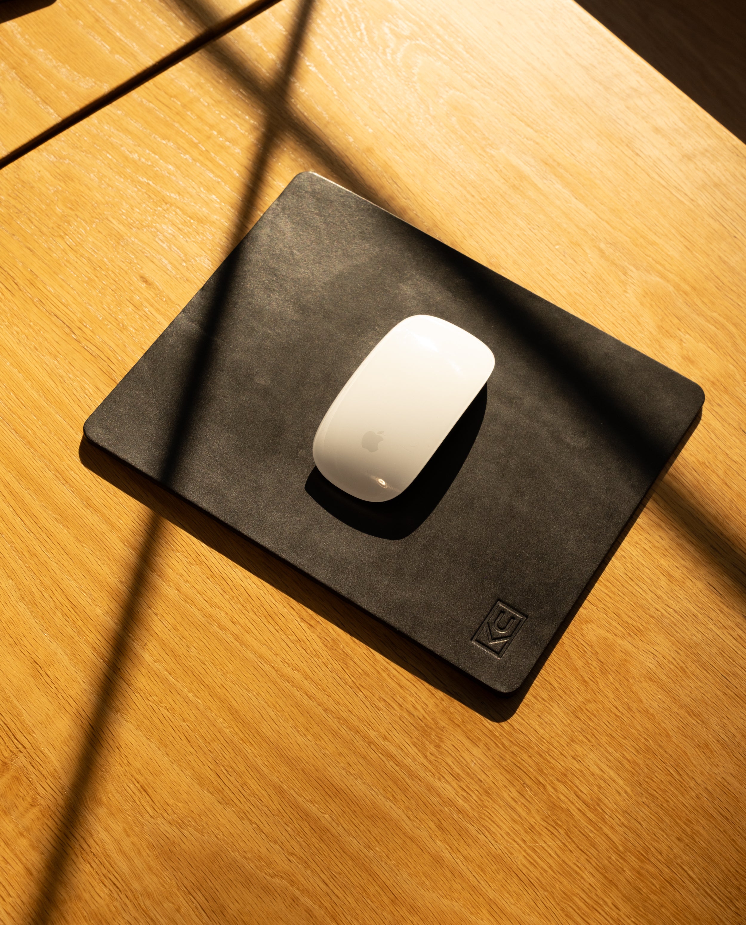 Ugmonk Leather Mousepad (Black) Mousepad Ugmonk