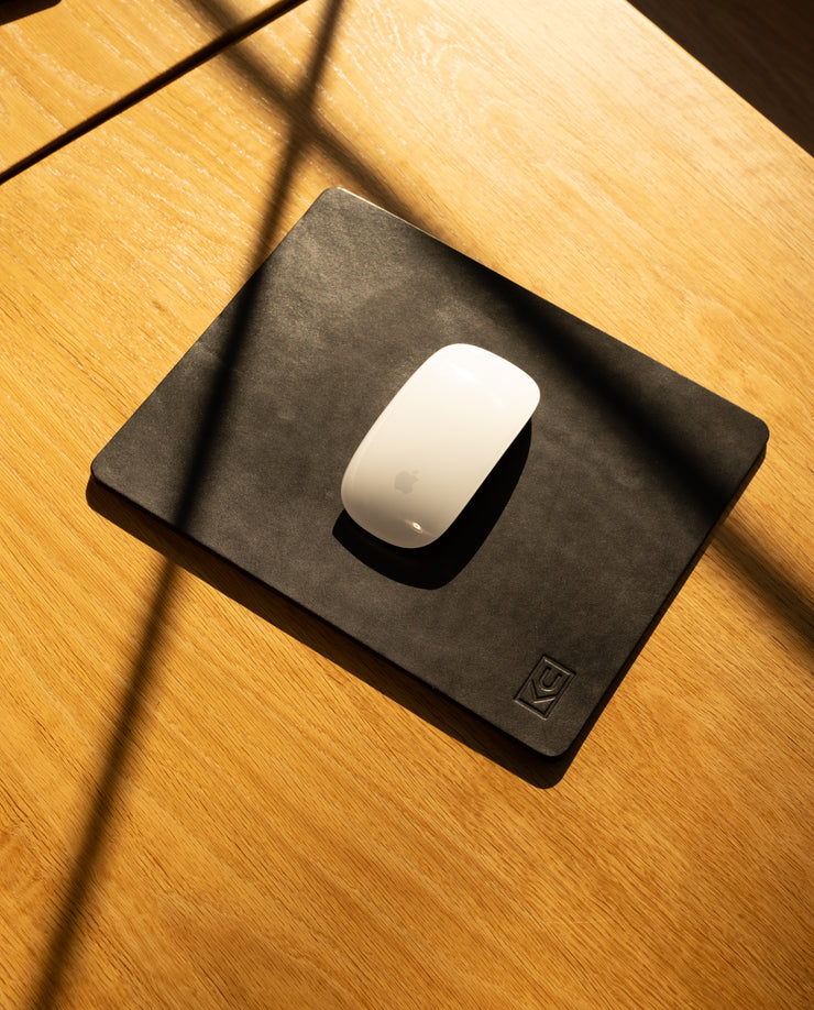 Ugmonk Leather Mousepad (Black)