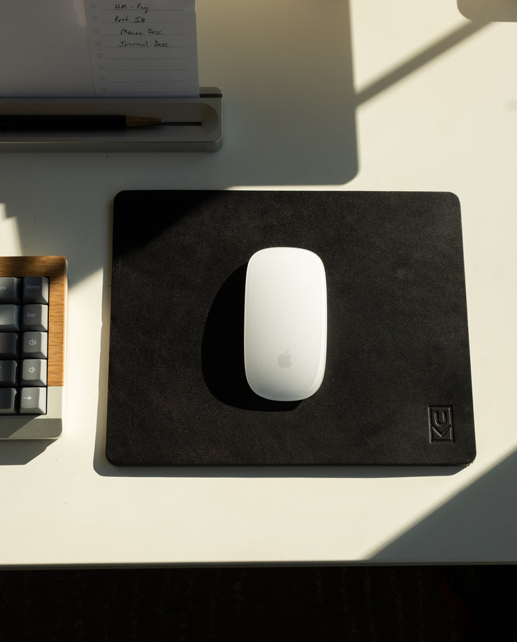 Ugmonk Leather Mousepad (Black)