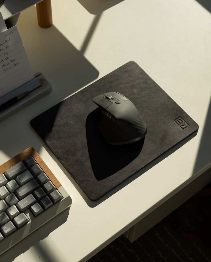 Ugmonk Leather Mousepad (Black)