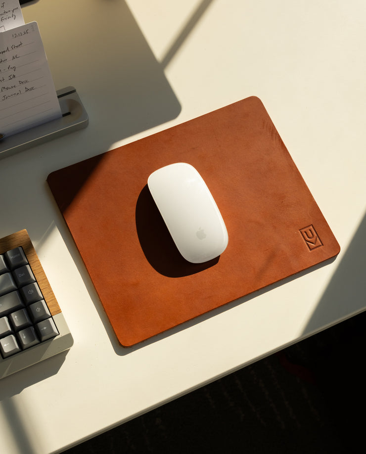 Ugmonk Leather Mousepad (Tan)