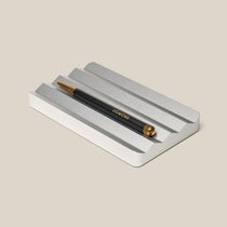 Analog Multi Pen Tray (Silver Aluminum)