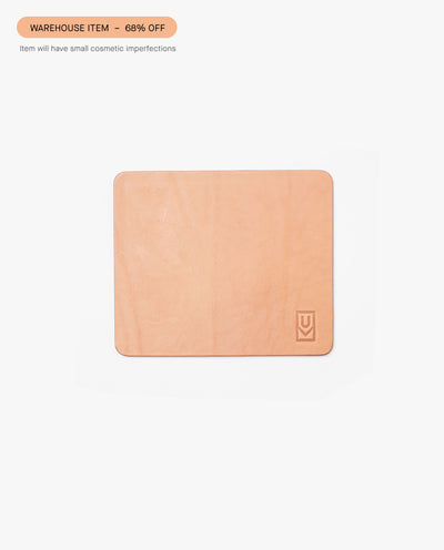Warehouse Item - Leather Mousepad (Natural)