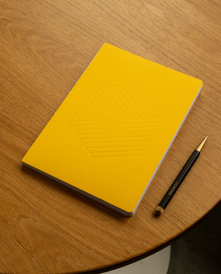 Layflat Notebook (Yellow)