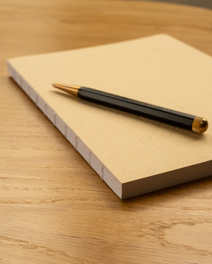 Layflat Notebook (Tan)