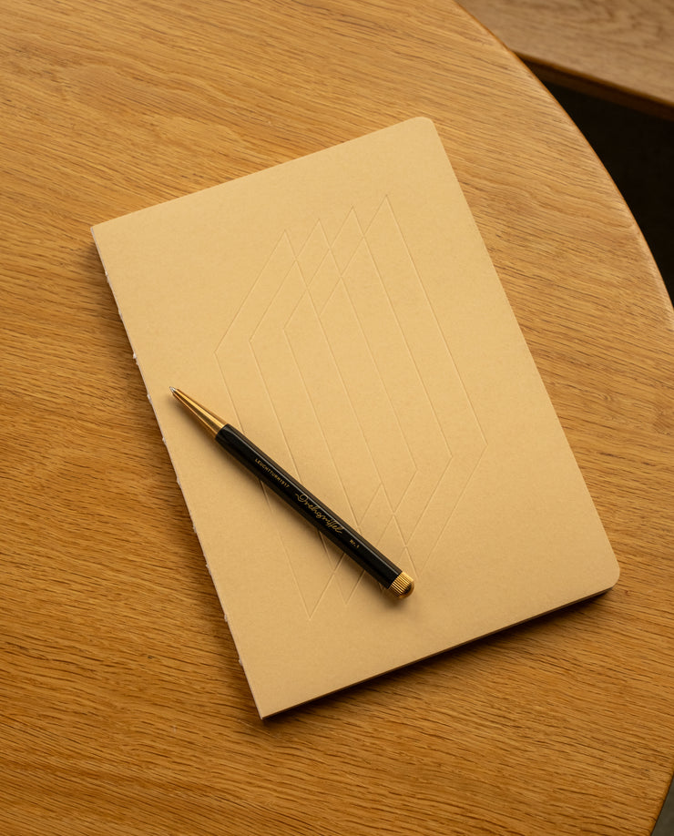 Layflat Notebook (Tan)