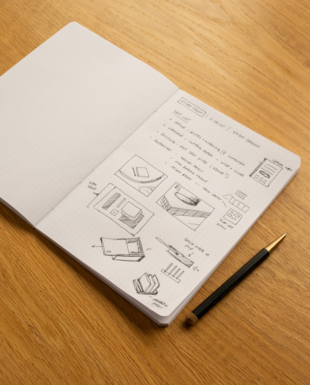 Layflat Notebook (Tan) – Ugmonk