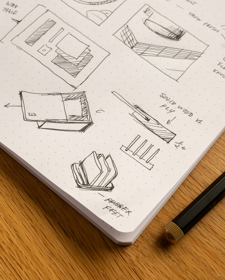 Layflat Notebook (Yellow)