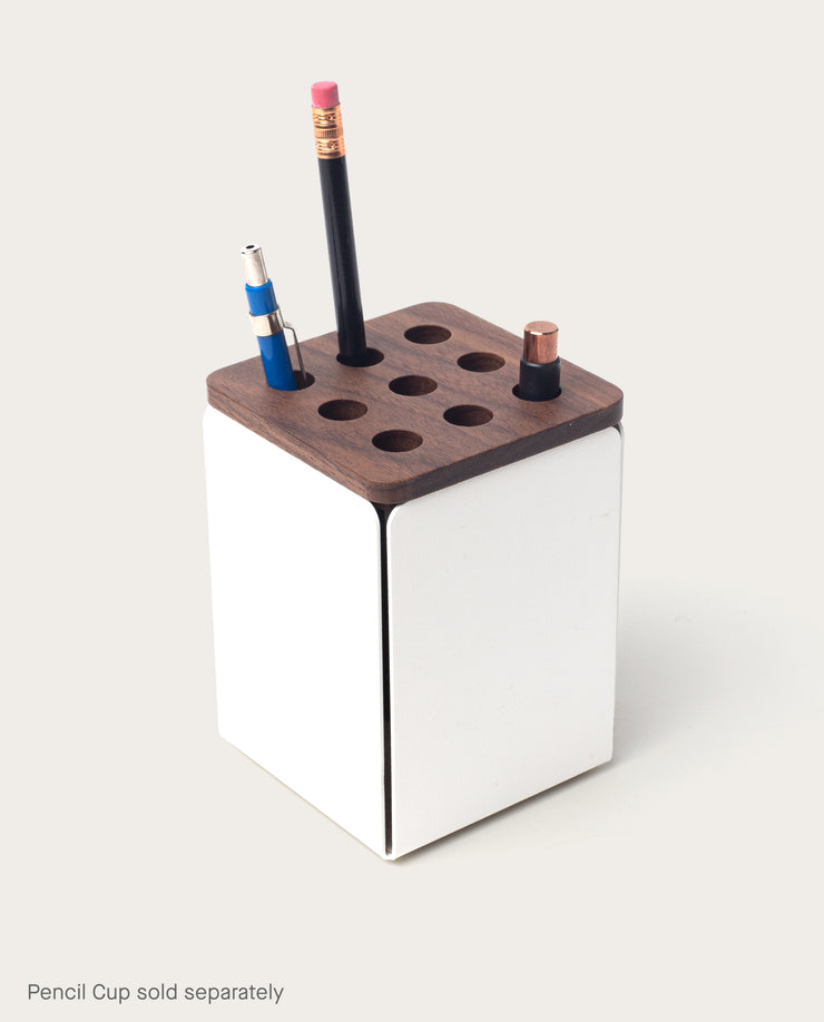 Warehouse Item - Gather Pencil Cup Lid (9 Hole - Walnut)