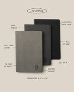 Pocket Notebook - Set of 3 Notebook Ugmonk
