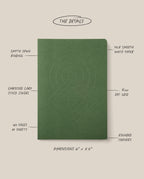 Layflat Notebook (Green) Notebook Ugmonk