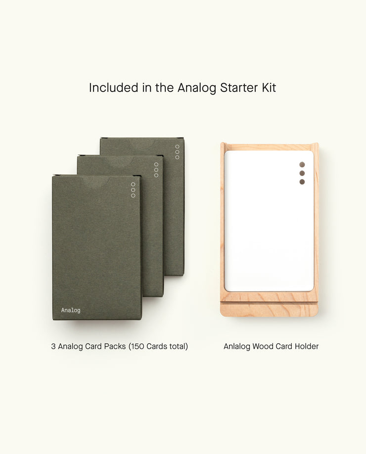 Analog Starter Kit (Maple)