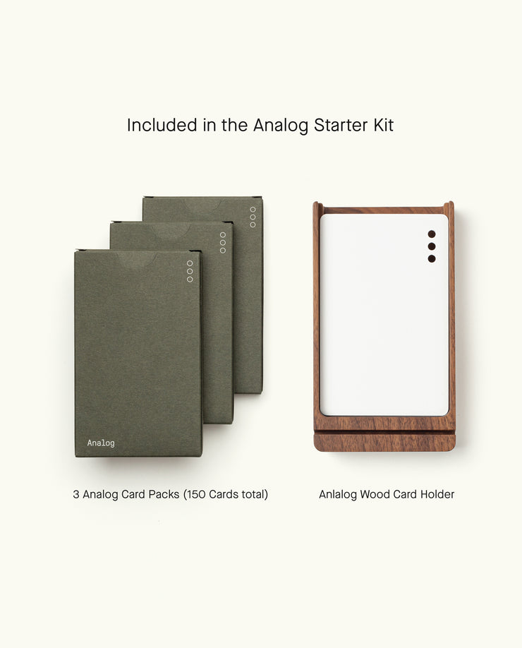 Analog Starter Kit (Walnut) – Ugmonk