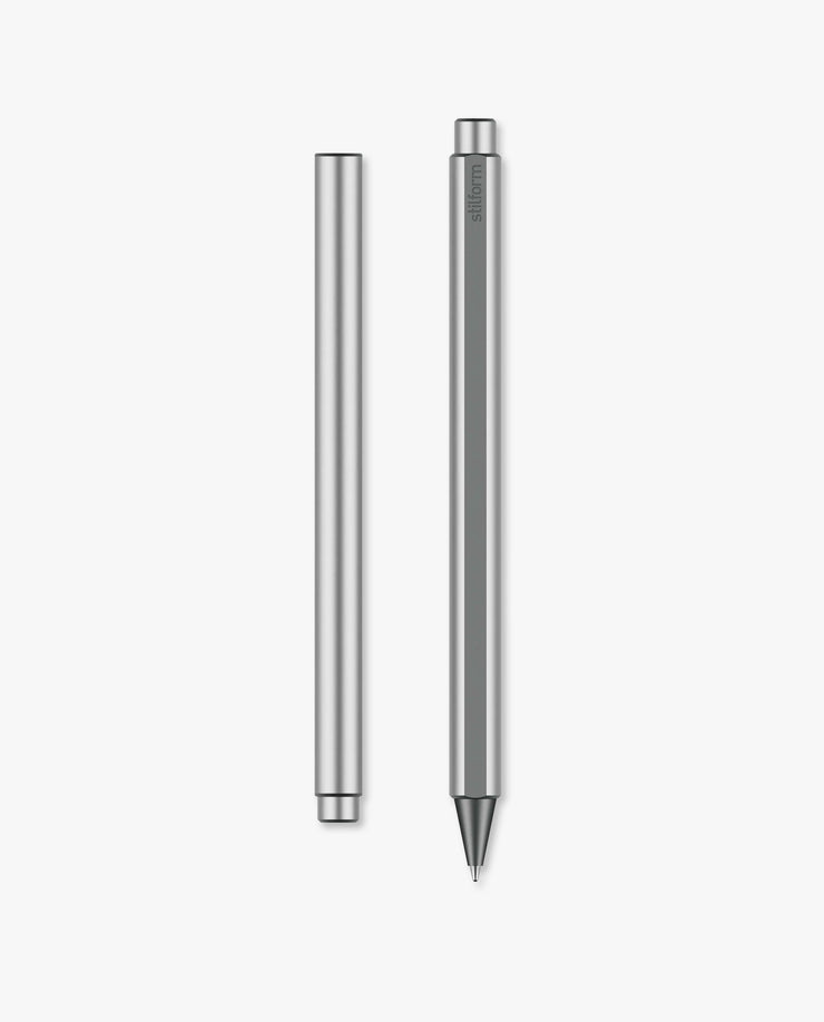 Stilform FLOW Rollerball Pen (Aluminum - Silver)