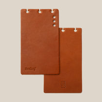 *Covers Only* – Leather Discbound Analog (Tan)