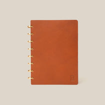 Discbound Heirloom Journal (Tan Leather - Standard 6