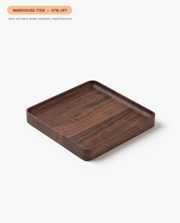 Warehouse Item - Valet Tray (Walnut - Medium)