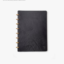Warehouse Item - Discbound Heirloom Journal (Black/Brass)