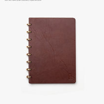 Warehouse Item - Discbound Heirloom Journal (Brown/Brass)