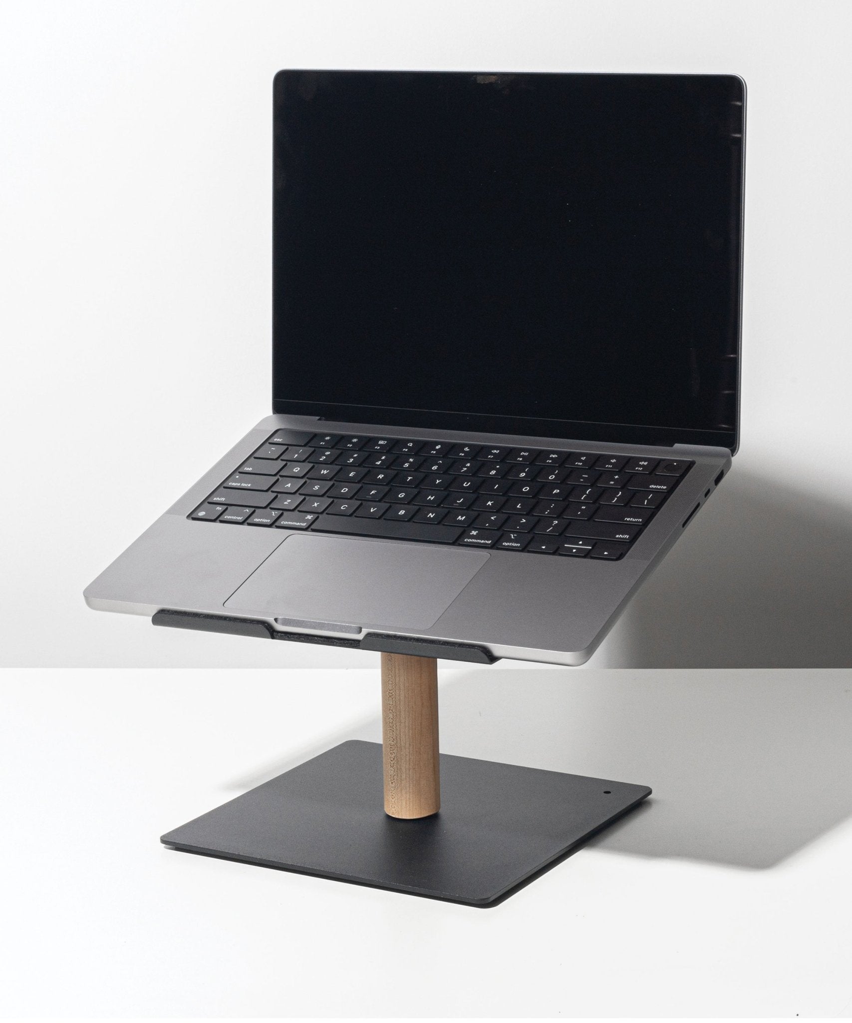 Warehouse Item - Gather Laptop Stand (Black/Maple) Warehouse Ugmonk