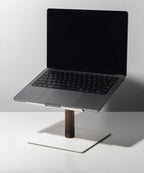 Warehouse Item - Gather Laptop Stand (White/Walnut) Gather Ugmonk