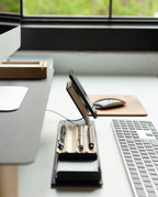 Gather MagSafe Phone Stand (1x1 - Black/Maple) Gather Ugmonk
