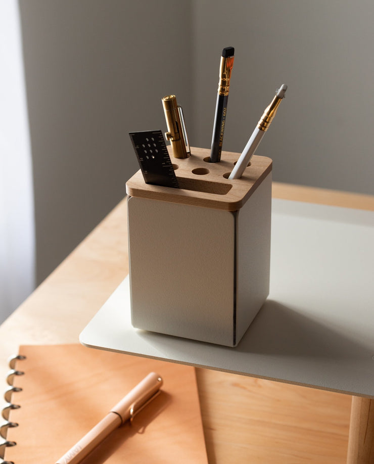 Gather Pencil Cup (1x1 - White)