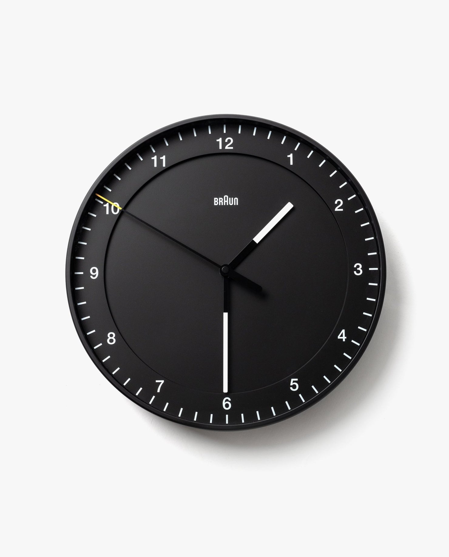 Braun Wall Clock (Black) Ugmonk