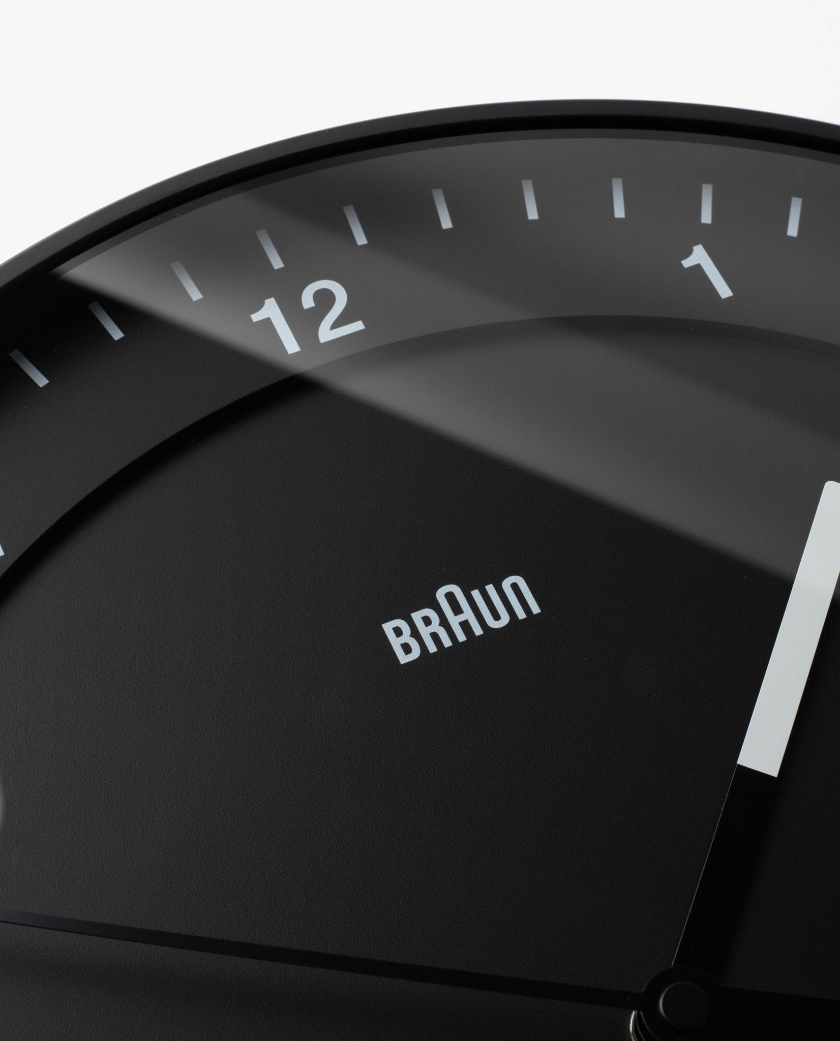 Braun Wall Clock (Black) – Ugmonk