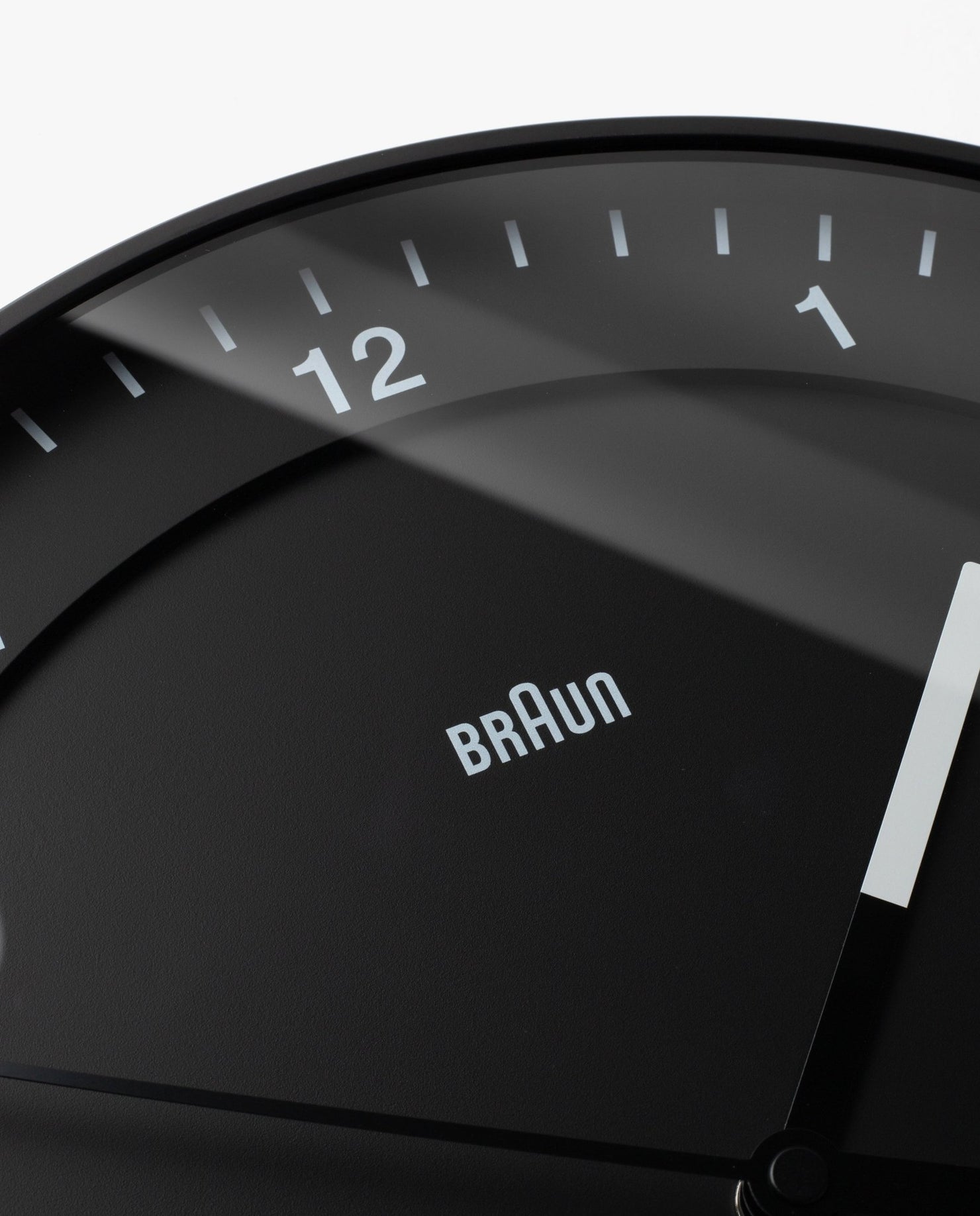 Braun Wall Clock (Black) Ugmonk