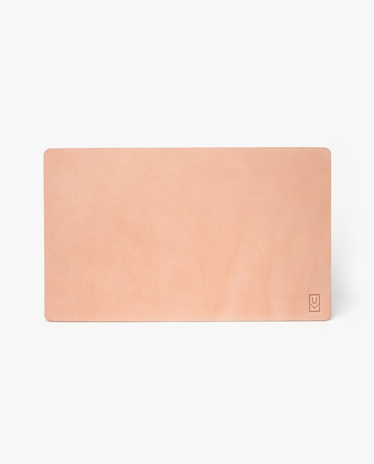 Leather Desk Pad (Ugmonk Logo - Natural)