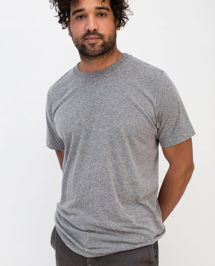 Men's Essential Tee (Heather Gray Triblend-3-pack)