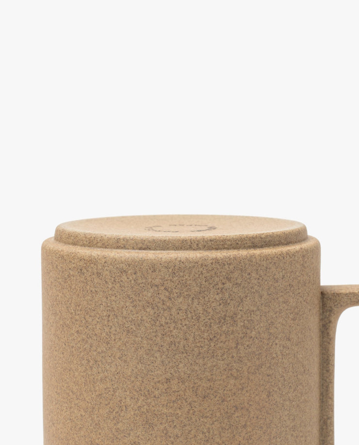 Hasami Porcelain 11 oz Ceramic Mug in Natural - Timeless Japanese