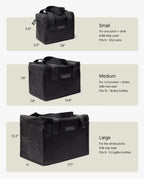 Warehouse Item - Hightide Cooler Cargo Bag (Large - Black) Hightide Ugmonk