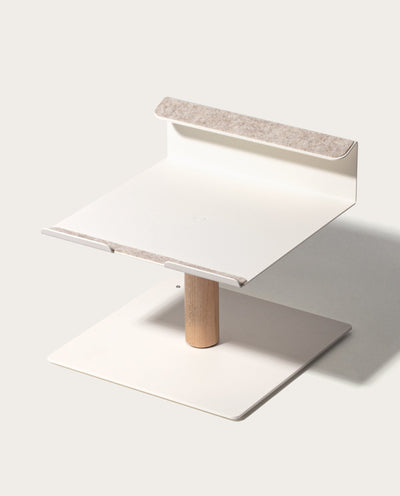 Gather Laptop Stand (White/Maple)