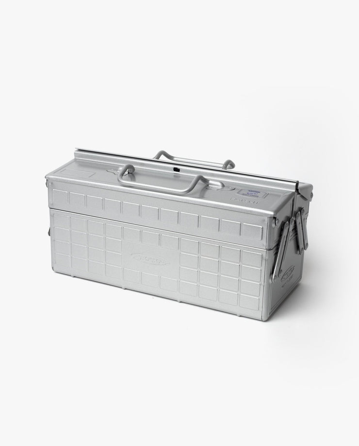 Toyo Steel Cantilever Toolbox ST-350 - Silver