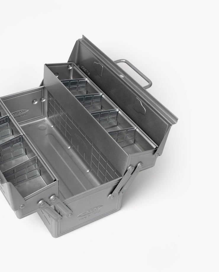 Toyo Cantilever Toolbox ST-350 Silver