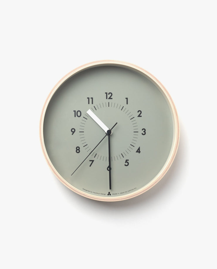Lemnos SOSO Clock (Gray)