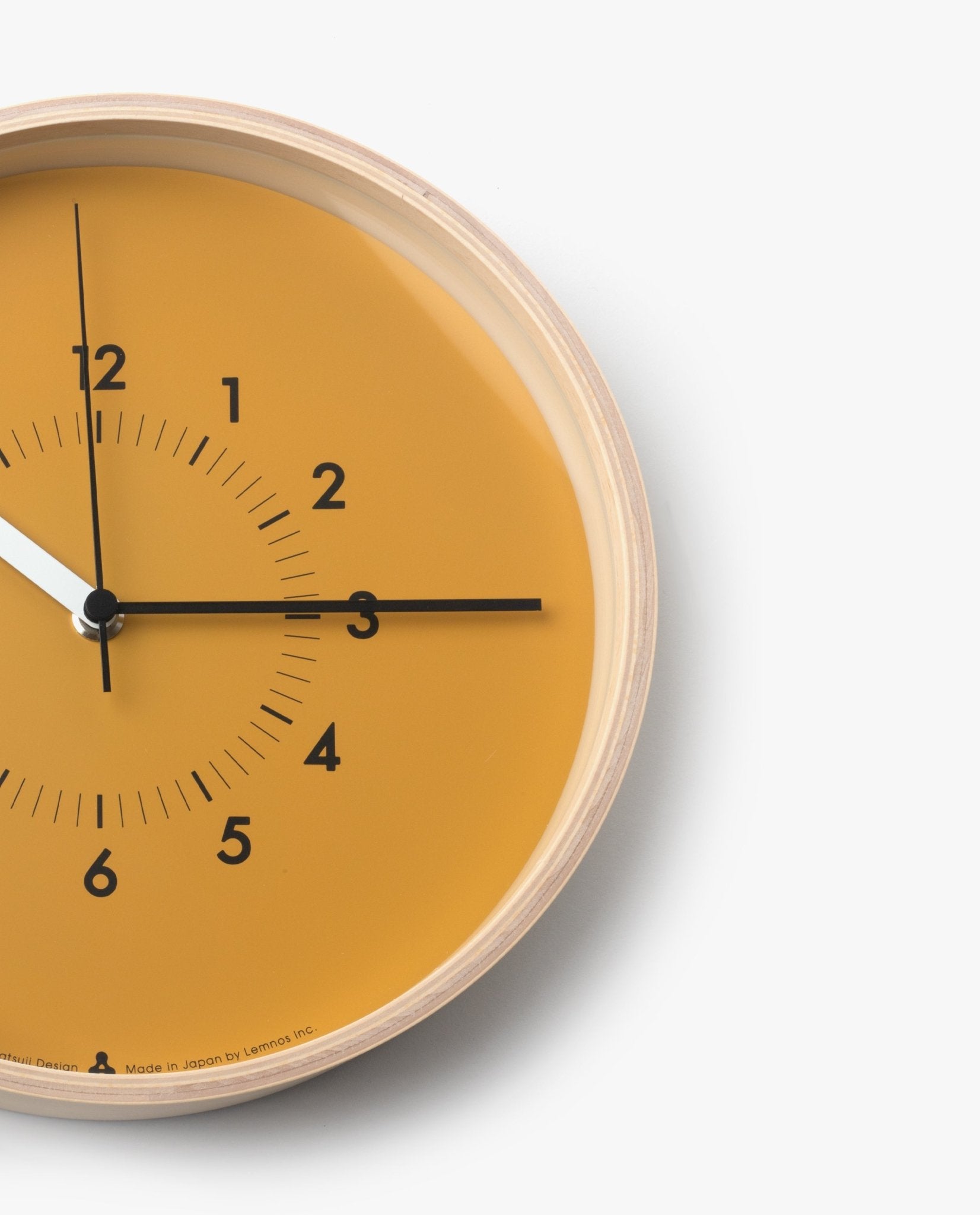Lemnos SOSO Clock (Orange) – Ugmonk